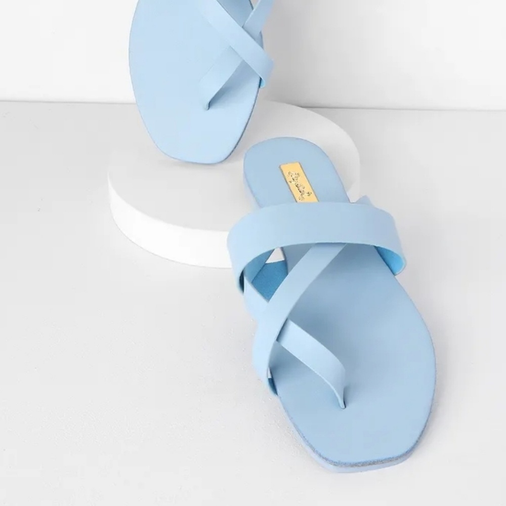 Qupid thong slide in Sandals